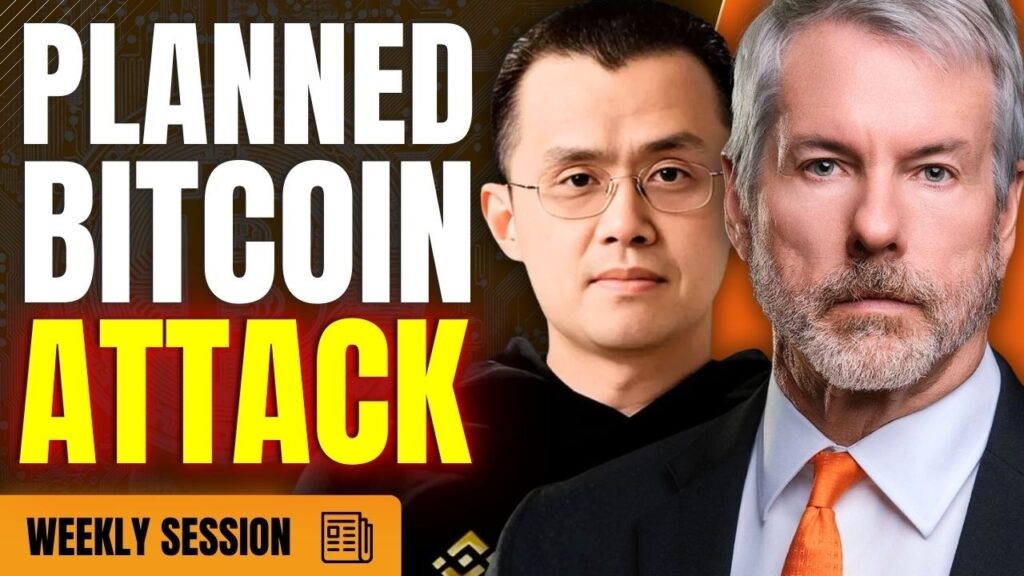 LIVE: MSTR Earnings Update, Bitcoin $60k + Binance Fears — What Next?