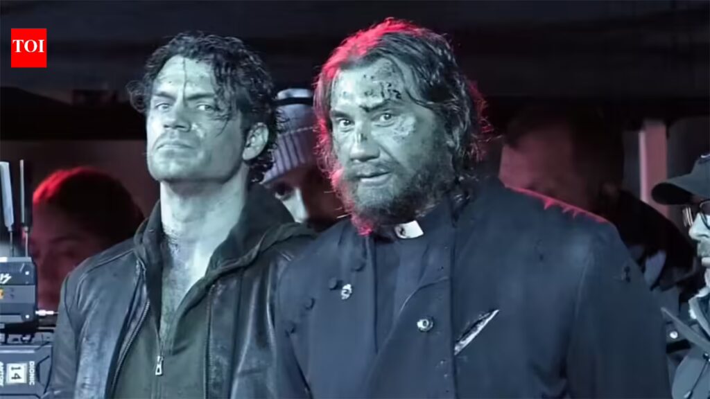 ‘हाईलैंडर’ रीबूट सेट वीडियो: जंगली लड़ाई के दृश्य में हेनरी कैविल और डेव बॉतिस्ता कार से टकरा गए |