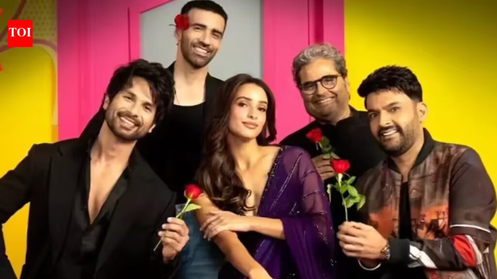 वेलेंटाइन डे संदेश पर शाहिद कपूर के मजेदार जवाब ने कपिल शर्मा को खुश कर दिया हिंदी मूवी न्यूज़