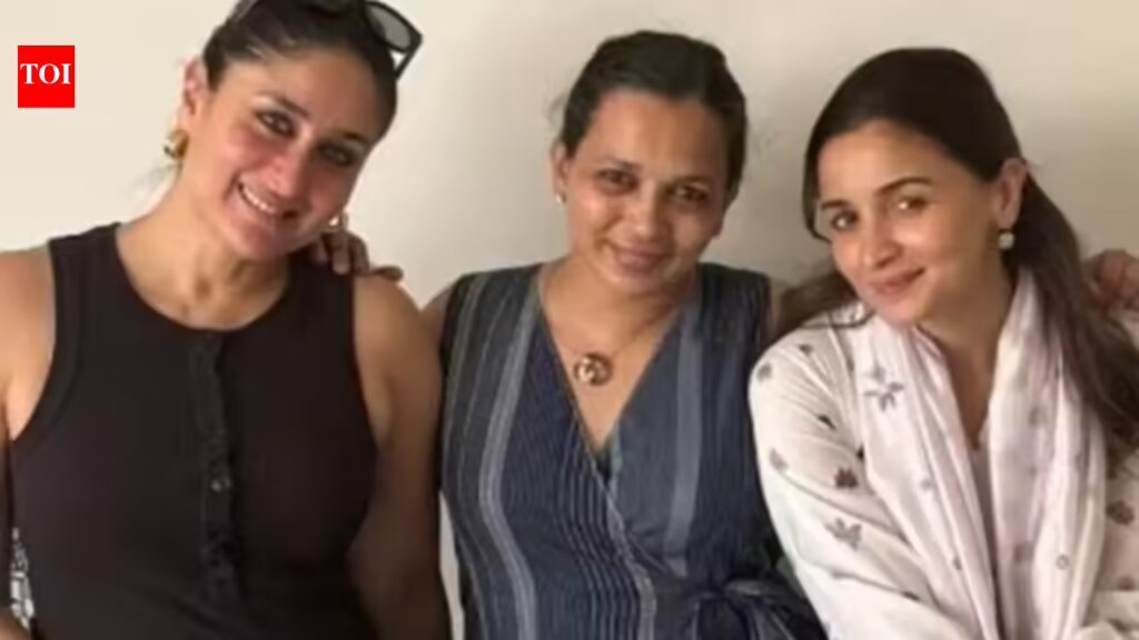 करीना कपूर खान और आलिया भट्ट ने रुजुता दिवेकर के घर पर महाराष्ट्रीयन दोपहर के भोजन का आनंद लिया: ‘पिथला भाकरी पोज़’ |