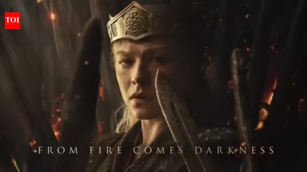 'हाउस ऑफ़ द ड्रैगन' सीज़न 3 का ट्रेलर कल रिलीज़ होगा; आयरन सिंहासन पर दावा करने के लिए रेनैयरा टारगैरियन जून 2026 में लौटने के लिए तैयार हैं। 1 ‘हाउस ऑफ़ द ड्रैगन’ सीज़न 3 का ट्रेलर कल रिलीज़ होगा; आयरन सिंहासन पर दावा करने के लिए रेनैयरा टारगैरियन जून 2026 में लौटने के लिए तैयार हैं।