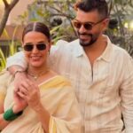 नेहा धूपिया ने अंगद बेदी के साथ पहली डेट को रीक्रिएट करके शादी के 8 साल पूरे होने का जश्न मनाया: ‘हमारा प्यार हर दिन खिलता है’ |