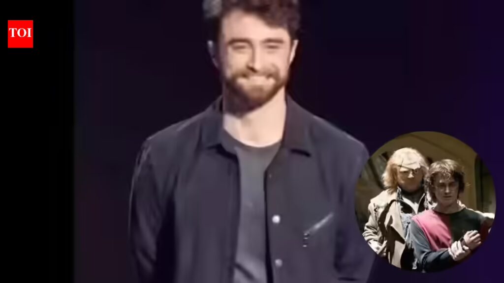 डेनियल रैडक्लिफ ने बताया कि ‘हैरी पॉटर’ फिल्मों के इस दृश्य को फिल्माते समय वह लगभग डूबने ही वाले थे।