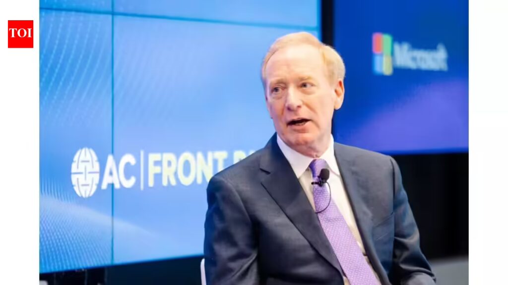 एआई युग की तैयारी के लिए माइक्रोसॉफ्ट द्वारा नौकरियों में कटौती के बाद, अध्यक्ष स्मिथ का कहना है कि एआई इंजीनियरों की जगह नहीं लेगा 3 एआई युग की तैयारी के लिए माइक्रोसॉफ्ट द्वारा नौकरियों में कटौती के बाद, अध्यक्ष स्मिथ का कहना है कि एआई इंजीनियरों की जगह नहीं लेगा