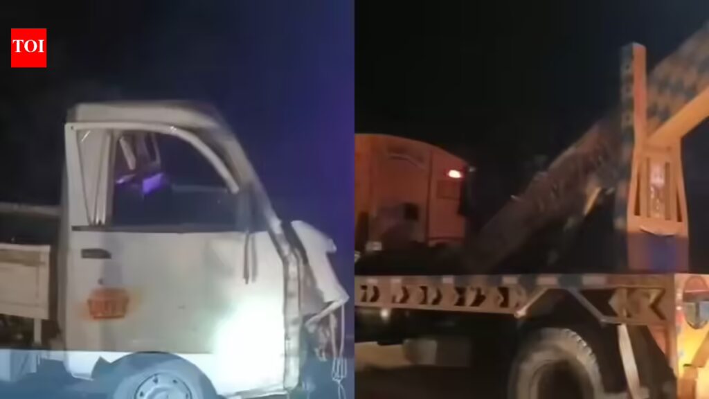 बिहार के भागलपुर में एनएच-31 पर तेज रफ्तार बस ने दो वाहनों को टक्कर मार दी, जिससे 4 की मौत हो गई, 11 घायल हो गए