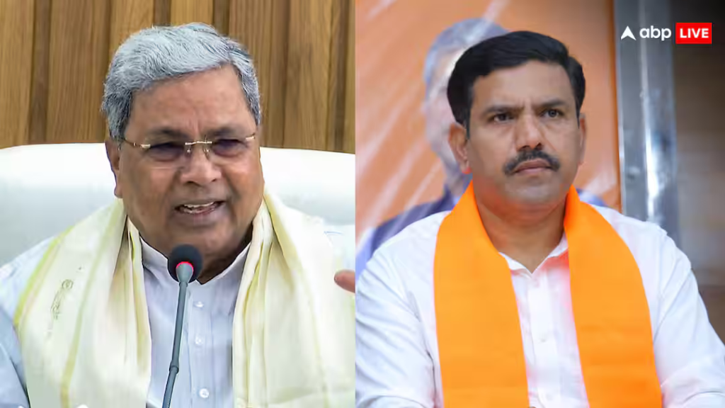 खाकी पैंट में गांधीजी, कांग्रेस को BJP का जवाब- बापू ने राहुल गांधी को छड़ी से पीटा… कर्नाटक में विज्ञापन पर बवाल