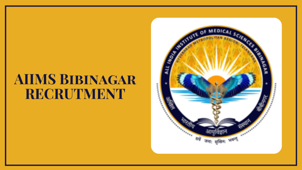 AIIMS Bibinagar Recruitment 2026 – Apply Online for 13 Vacancies