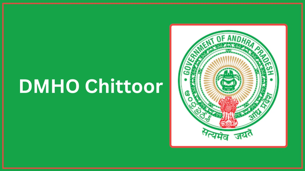 DMHO Chittoor Jobs 2026 – Apply for 7 DEO, Data Manager Posts