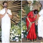 हैदराबाद रिसेप्शन में खुशी से झूम उठे रश्मिका मंदाना और विजय देवरकोंडा, नवविवाहितों ने विनम्र नमस्ते के साथ मांगा आशीर्वाद | तेलुगु मूवी समाचार