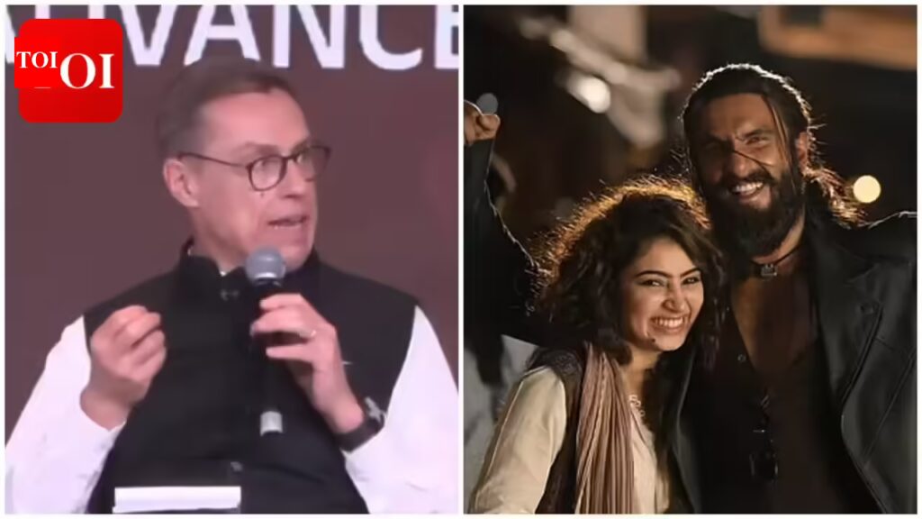 फिनिश राष्ट्रपति अलेक्जेंडर स्टब का कहना है कि उन्होंने भारत दौरे से पहले रणवीर सिंह की धुरंधर देखी, वेटिंग फॉर धुरंधर: द रिवेंज | हिंदी मूवी समाचार 7 फिनिश राष्ट्रपति अलेक्जेंडर स्टब का कहना है कि उन्होंने भारत दौरे से पहले रणवीर सिंह की धुरंधर देखी, वेटिंग फॉर धुरंधर: द रिवेंज | हिंदी मूवी समाचार
