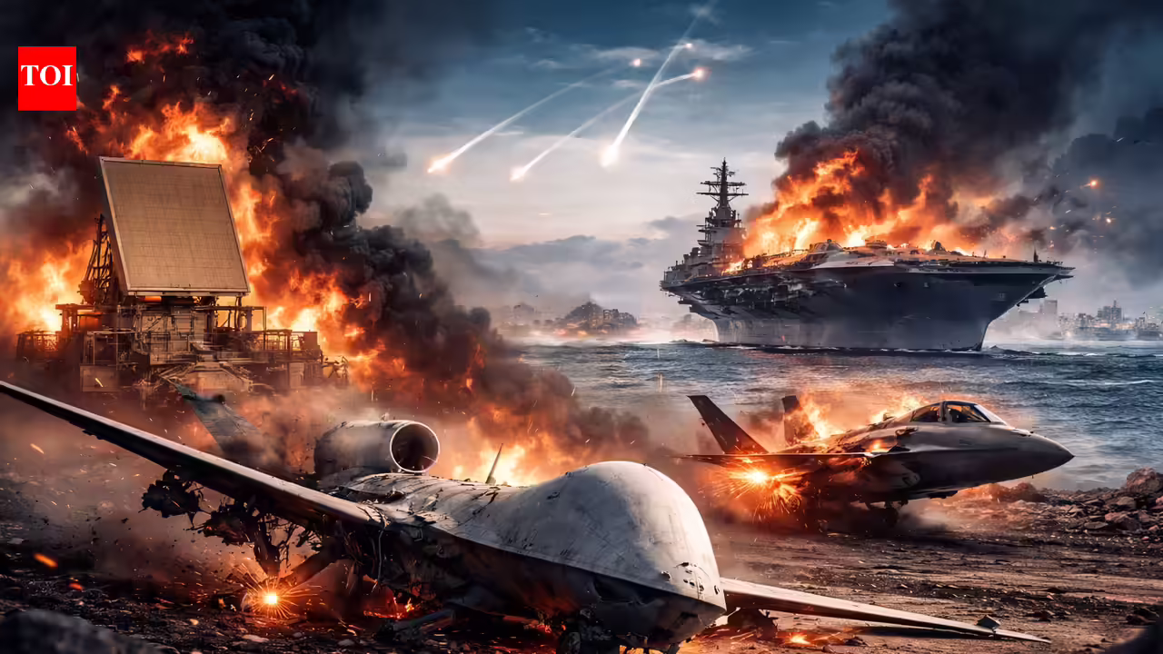 ईरान का 21 दिवसीय हमला: अमेरिकी सैन्य नुकसान और क्षति की एक पूरी सूची