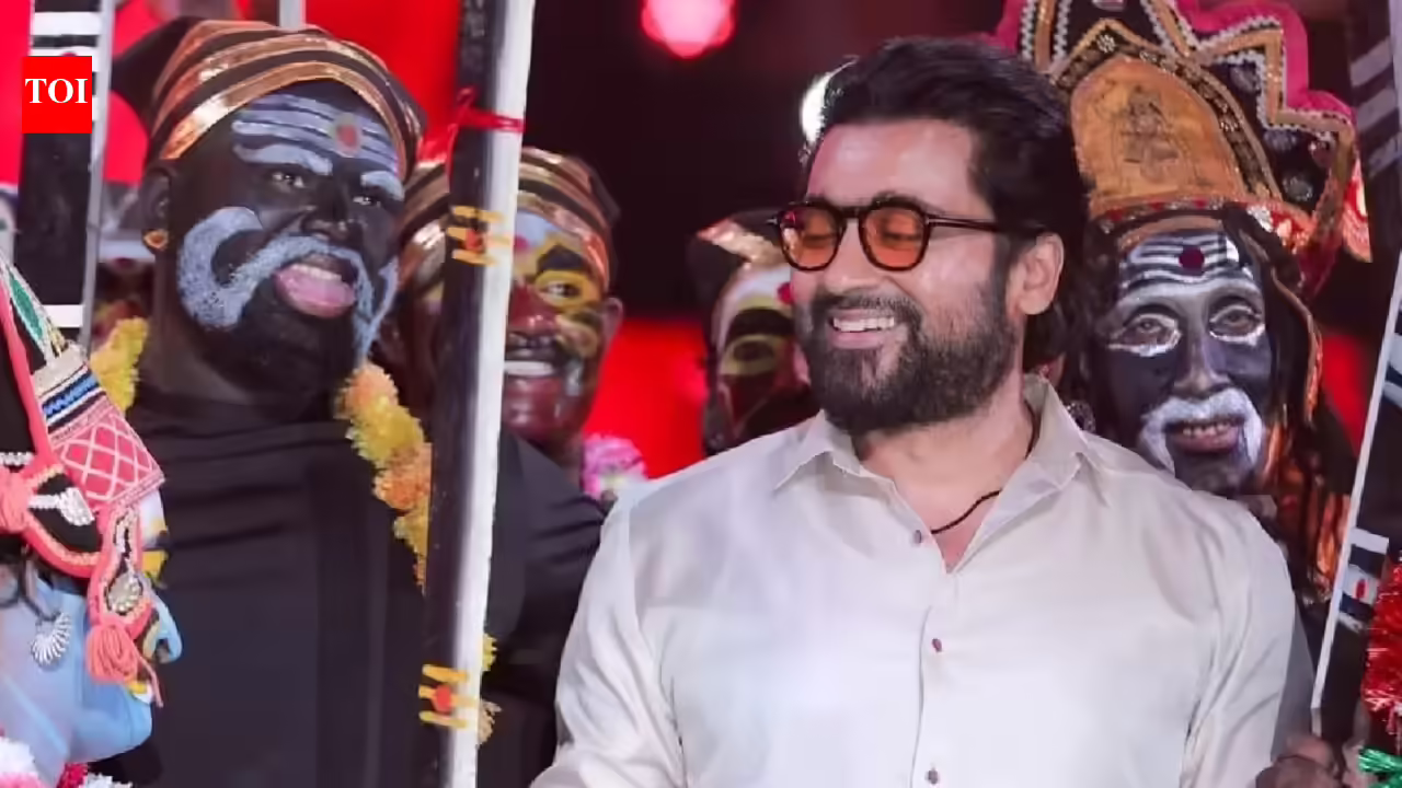 करुप्पु: ‘करुप्पु’ ऑडियो लॉन्च पर सूर्या के भावनात्मक भाषण ने मदुरै में दिल जीत लिया; अभिनेता ने करुप्पासामी को असली हीरो बताया तमिल मूवी न्यूज़