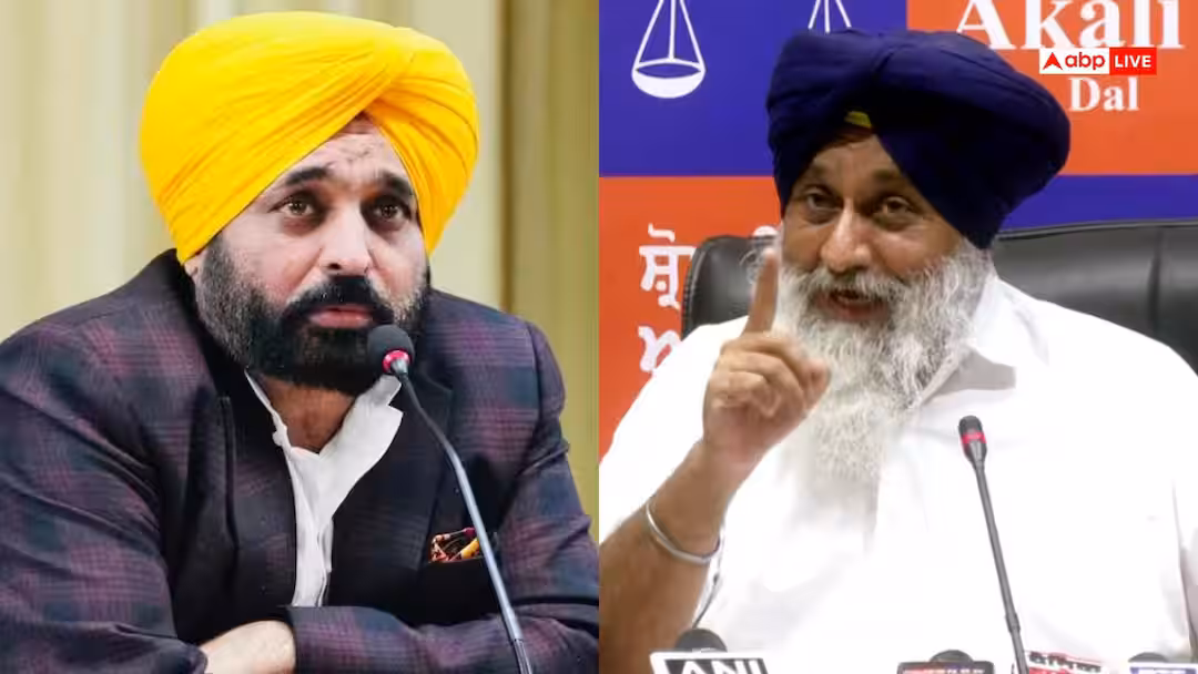 पंजाब: CM भगवंत मान पर सुखबीर सिंह बादल का हमला, कहा- ‘अकाल तख्त को चैलेंज…’