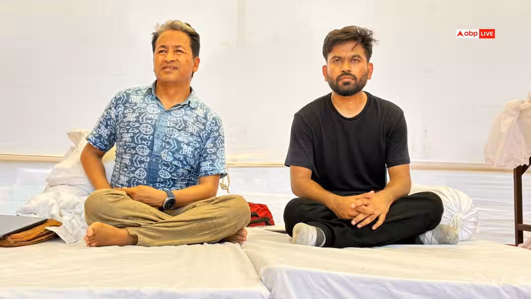 सोनम वांगचुक ने दिल्ली के जंतर मंतर पर शुरू की भूख हड़ताल, धर्मेंद्र प्रधान के इस्तीफे की मांग