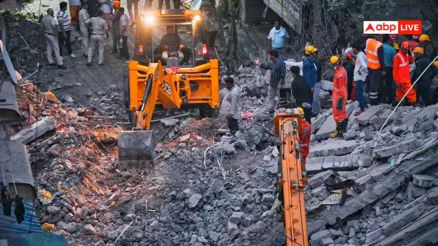 Rohini Building Collapse: रोहिणी में बिल्डिंग मालिक के खिलाफ केस, 1 मजदूर की मौत, आस पास की इमारतें कराई गईं खाली
