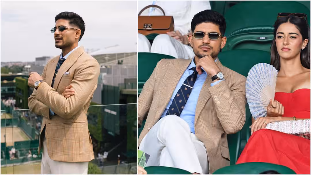 विंबलडन देखने करोड़ों रुपये के कपड़े पहनकर गए थे शुभमन गिल? जूते से ब्लेजर तक; जानें सबकी कीमत