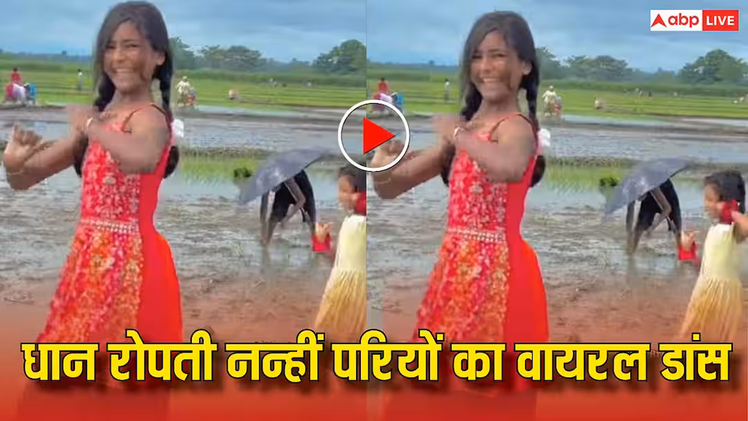 Video: धान रोपाई कर रही नन्हीं बच्चियों ने खेत में किया धमाकेदार डांस, वीडियो देख यूजर्स का गदगद हुआ दिल