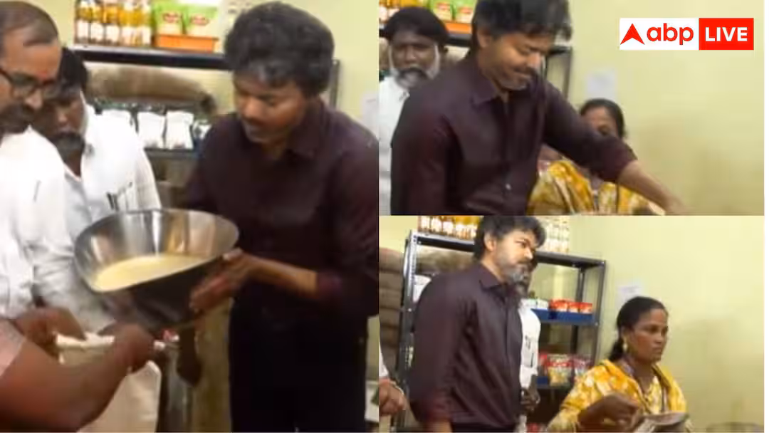 Thalapathy Vijay Viral Video: राशन की दुकान पर अचानक पहुंचे सीएम विजय और… यूजर्स बोले- यही रियल लाइफ का ‘नायक’